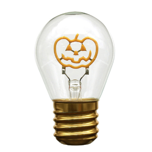 JTT かわいい電球型イルミネーション FunnyNeoBulb ファニーネオンバルブ かぼちゃ JTNBULB-JOL-イメージ1