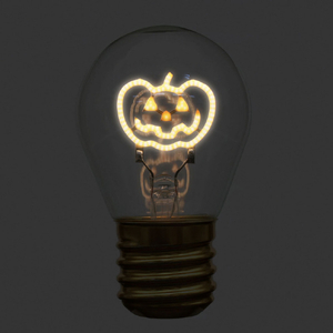 JTT かわいい電球型イルミネーション FunnyNeoBulb ファニーネオンバルブ かぼちゃ JTNBULB-JOL-イメージ2