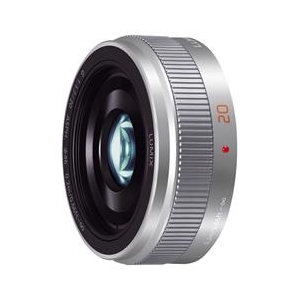 パナソニック 単焦点レンズ LUMIX G 20mm/F1.7 II ASPH. シルバー H-H020A-S-イメージ1