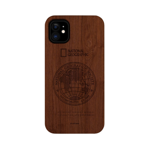 National Geographic iPhone 11用ケース Global Seal Nature Wood ローズウッド NG17168I61R-イメージ1