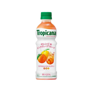 キリンビバレッジ トロピカーナ リフレッシュフルーツ オレンジ＆ピンクグレープフルーツ 330ml FC972PX-イメージ1