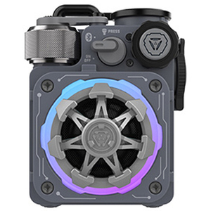 MUZEN Cyber Cube Premium Bluetooth スピーカー グレー MWPVXLIGRAYP MUZEN Cyber Cube Premium Bluetooth スピーカー グレー MWPVXLIGRAYP
