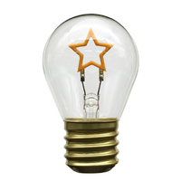 JTT かわいい電球型イルミネーション FunnyNeoBulb ファニーネオンバルブ ほし JTNBULB-STR