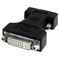シネックスインフォテック DVI - VGA変換コネクタ メス/オス ブラック DVIVGAFMBK