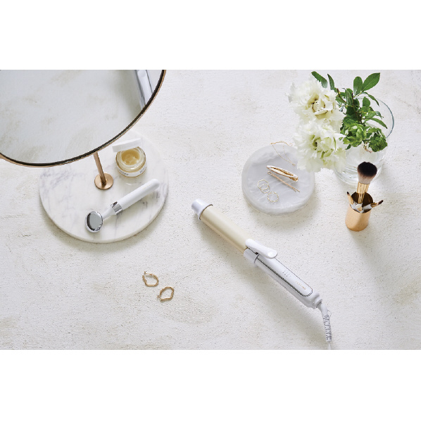 FESTINO カールヘアアイロン(32mm) ホワイト SMHB-026-WH 32mm