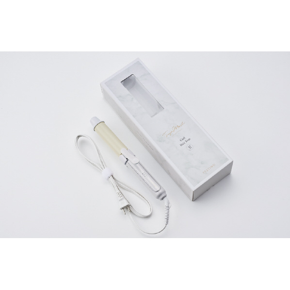 FESTINO カールヘアアイロン(32mm) ホワイト SMHB-026-WH 32mm