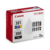 キヤノン インクタンク BCI-301(BK/C/M/Y)+BCI-300マルチパック FCC0851-BCI-301+300/5MP