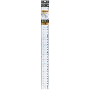 クツワ サイズカッター定規 51cm FCE449R-KB039-イメージ2