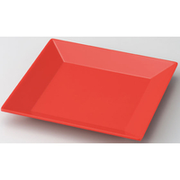 エンテック スクエアプレート 14 赤 FC72708-SP-11R