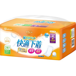 アイリスオーヤマ 尿取りパッド 4回吸収 24枚入 FCE536M-NAD-PD42-24-イメージ1