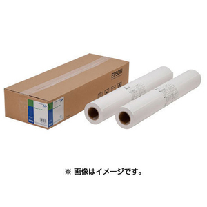 EPSON プロフェッショナルペーパー EPPP6444 ２箱セット エプソン EPPP6444 普通紙ロール 薄手 2本入り |エディオン公式通販