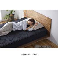 アイリスオーヤマ PMTS20NSDﾌﾞﾗﾂｸ ポケットコイルマットレス