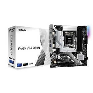 ASRock マザーボード ASRock B760M Pro RS/D4 B760MPRORSD4-イメージ1