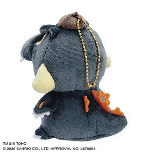 東宝 GODZILLA ・SANRIO CHARACTERSマスコット(F)ポムポムプリン ｺﾞｼﾞﾗｻﾝﾘｵﾏｽｺﾂﾄF-イメージ2