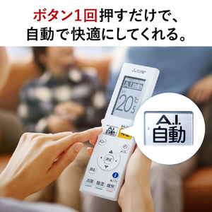 三菱 「標準工事込み」 29畳向け 自動お掃除付き 冷暖房インバーターエアコン e angle Select 霧ヶ峰 MSZ EME1シリーズ MSZ-EM9022E1S-Wｾｯﾄ-イメージ8