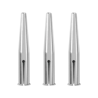 クツワ 鉛筆キャップ シルバー FCU8572-RB028
