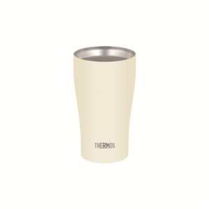 サーモス 真空断熱タンブラー(340ml) マットホワイト JDY-341C MTWH-イメージ1