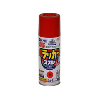 アサヒペン アスペンラッカースプレー 300ml 赤 FC160NS