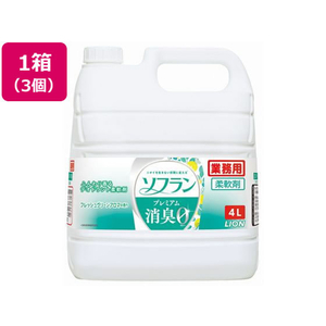 ライオン ソフラン プレミアム消臭フレッシュグリーンアロマの香り4L3個 FC210PA-イメージ1
