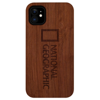 National Geographic iPhone 11用ケース Nature Wood ローズウッド NG17170I61R
