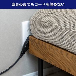 エルパ 回転アダプター 耐雷サージ付き ブラック A-390SB(BK)-イメージ10