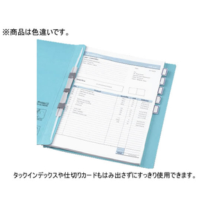 コクヨ ガバットファイル〈NEOS〉A4-Sワインレッド F034507-ﾌ-NE90DR-イメージ4