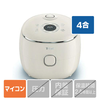 ティファール ザ・ポップ マイコン式炊飯器 4合 アイボリー RK535AJ0