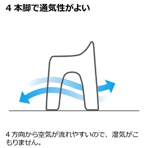 リッチェル ハユール 腰かけ TH ホワイト ﾊﾕ-ﾙｺｼｶｹTH30HW-イメージ3