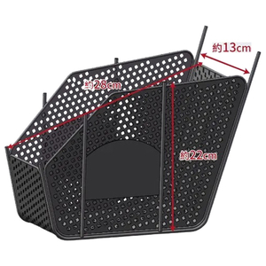 PELTECH 20型 電動アシストeカーゴバイク 外装7段 マットブラック GRC-515L-MBK-8AH-イメージ5