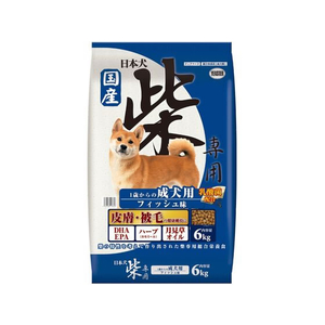 イースターペット 日本犬 柴専用 1歳からの成犬用 フィッシュ味 6kg FCS2312-イメージ1