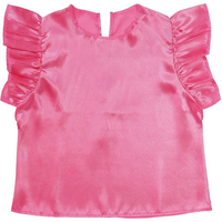 アーテック ソフトサテン フリフリシャツ 桃 J FCE177V-19380