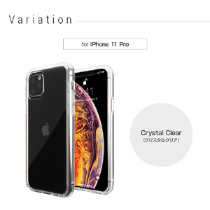 Just Mobile iPhone 11 Pro用ケース TENC Air Crystal Clear JM18171I58R-イメージ11