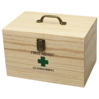 オスマック 天然木桐製 天然木救急箱 YKY-25