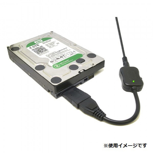 タイムリー SATA/IDE電源アダプタ ブラック UD-AC12V2A-イメージ4