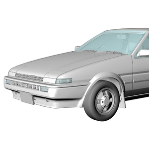 ハセガワ トヨタ スプリンター トレノ AE86 GT APEX 前期型 (1983) HC71ｽﾌﾟﾘﾝﾀ-ﾄﾚﾉ86APEXｾﾞﾝｷ-イメージ16