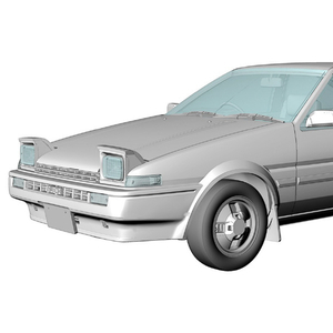 ハセガワ トヨタ スプリンター トレノ AE86 GT APEX 前期型 (1983) HC71ｽﾌﾟﾘﾝﾀ-ﾄﾚﾉ86APEXｾﾞﾝｷ-イメージ17