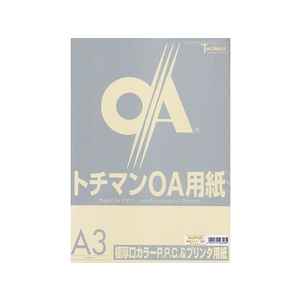 SAKAEテクニカルペーパー 極厚口カラーPPC A3 アイボリー 50枚 F116155-LPP-A3-I-イメージ1
