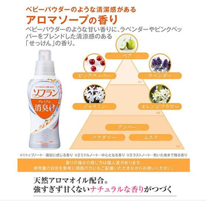 ライオン ソフラン プレミアム消臭 アロマソープの香り 4L 3個 FC211PA-イメージ3