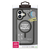 PGA iPhone 16用MagSafe対応 ハイブリッドケース ブラック PG-24AMGPT04BK-イメージ1