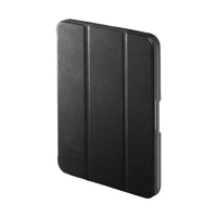 サンワサプライ iPad mini 2021用Apple Pencil収納ポケット付きケース ブラック PDA-IPAD1814BK