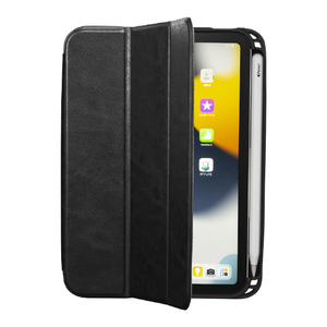 サンワサプライ iPad mini 2021用Apple Pencil収納ポケット付きケース ブラック PDA-IPAD1814BK-イメージ7
