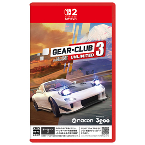 3goo GEAR・CLUB UNLIMITED 3【Switch 2】 POTPAA3PB