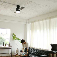 阪和 JE-CF005M-GY LEDシーリングファン Modern Collection グレー