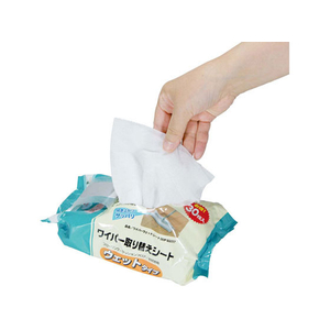 アズマ工業 ワイパー取替シート ウエットタイプ 30枚入 FCA8246-SQ057-イメージ2