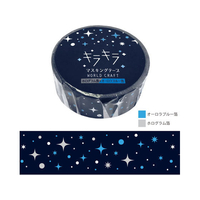 ワールドクラフト キラキラマスキングテープ Sparkly 15mm×7m 4個 FC39762-KRMT15-004