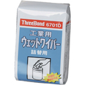 ＴＨＲＥＥＢＯＮＤ 工業ウェットワイパー ＴＢ６７０１Ｄ ８０枚入り(６７０１ＤＥ) THREEBOND ウエットワイパー TB6701 TB6701D
