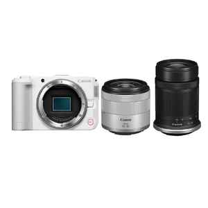 キヤノン EOS R50 V(ホワイト)・ダブルズームキット EOSR50V EOSR50VWHWZK-イメージ1