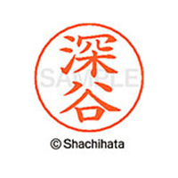 シヤチハタ ネームペン用ネーム シルバー 既製 深谷 FC47498-X-GPS-1727