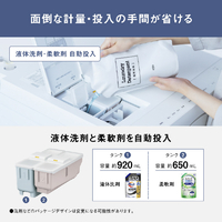パナソニック NA-SD10UBL-W 【左開き】ななめドラム式洗濯乾燥機