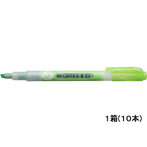 ゼブラ 蛍光オプテックス1 EZ 緑 10本 1箱(10本) F883567-WKS11-G-イメージ1